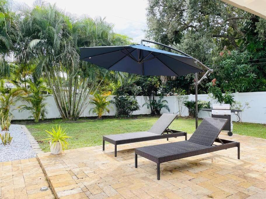 Tropical Oasis House Private Pool Family Yard Villa Fort Lauderdale Exterior photo